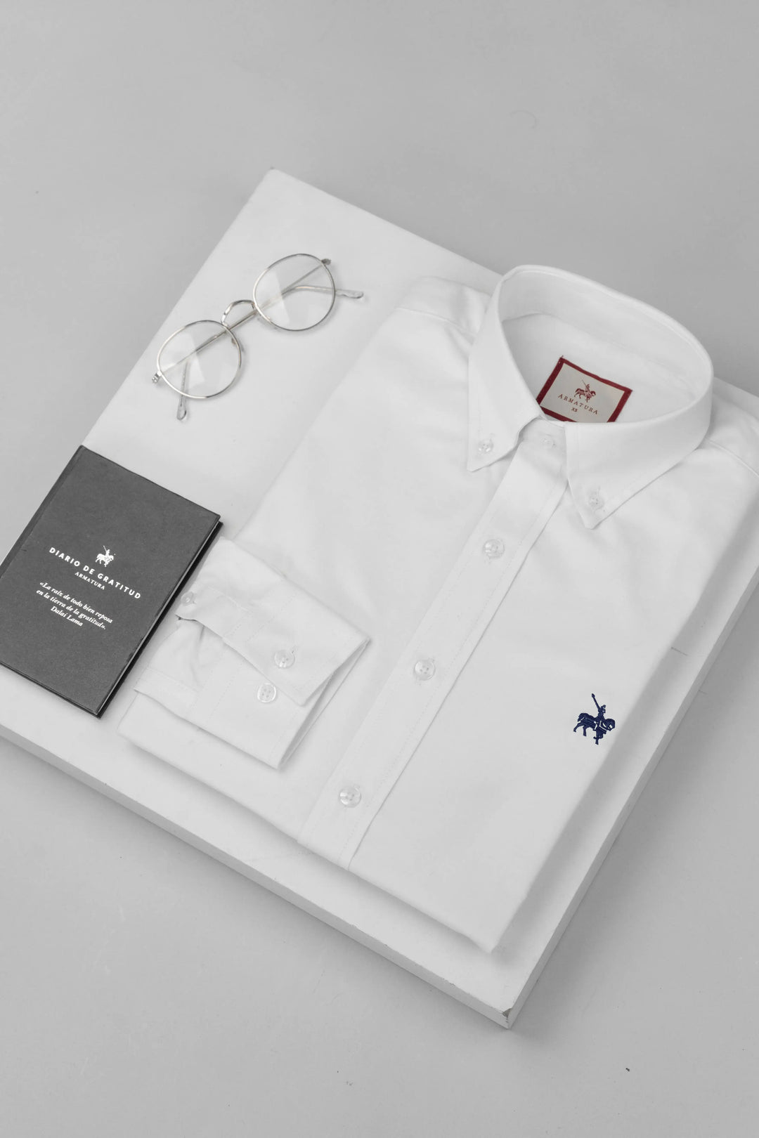 Camisa Basic Essential Perth Hombre Blanca
