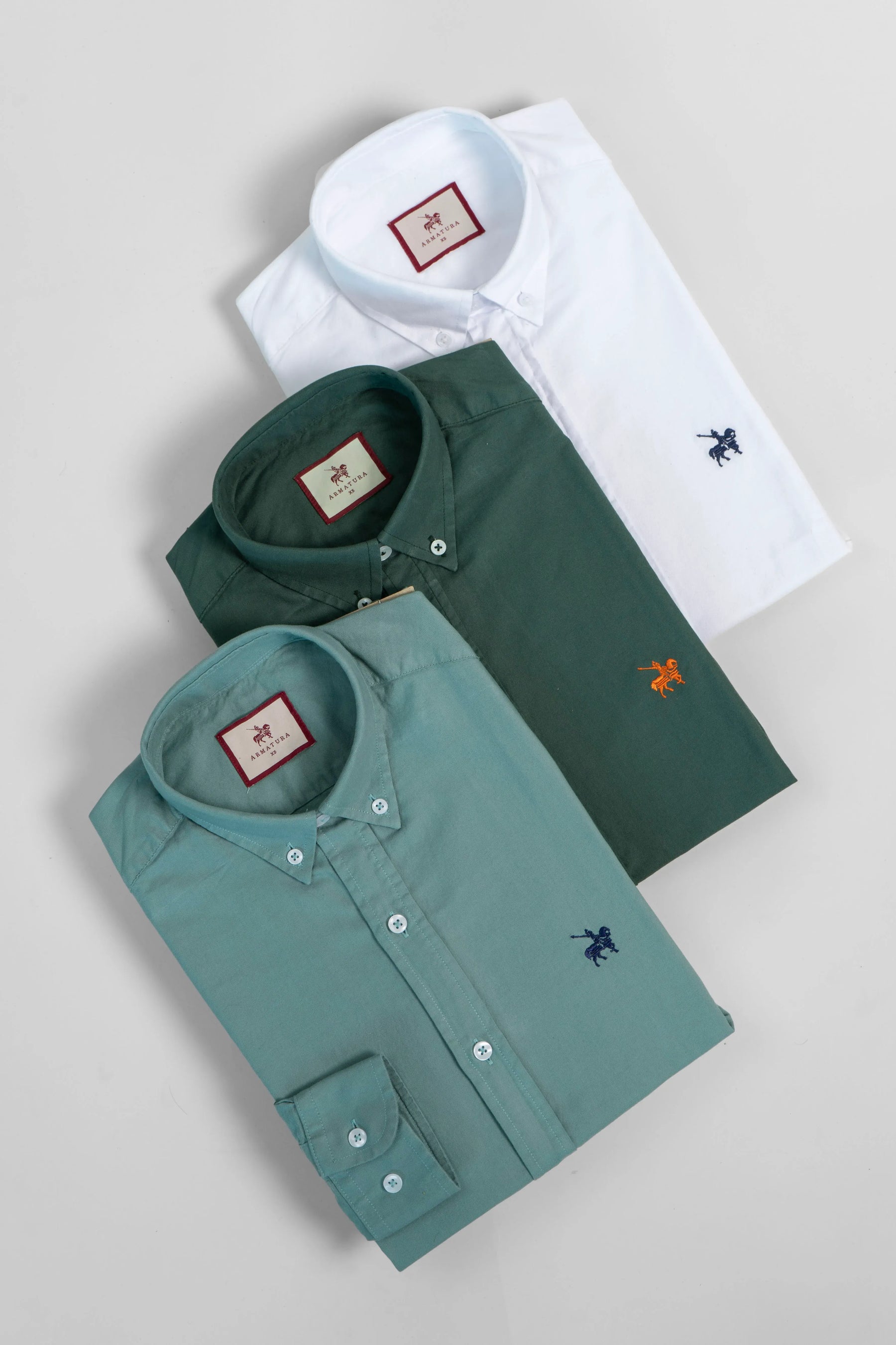 3-Pack Camisas Oxford Hombre