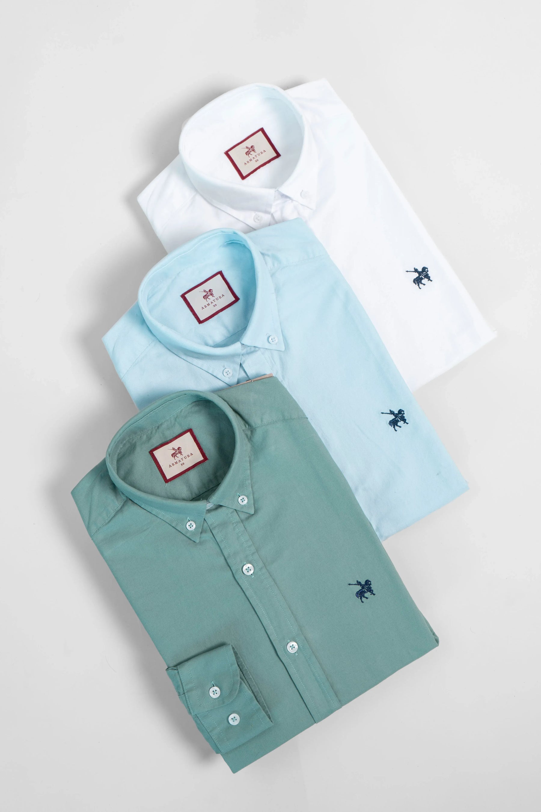 3-Pack Camisas Oxford Hombre