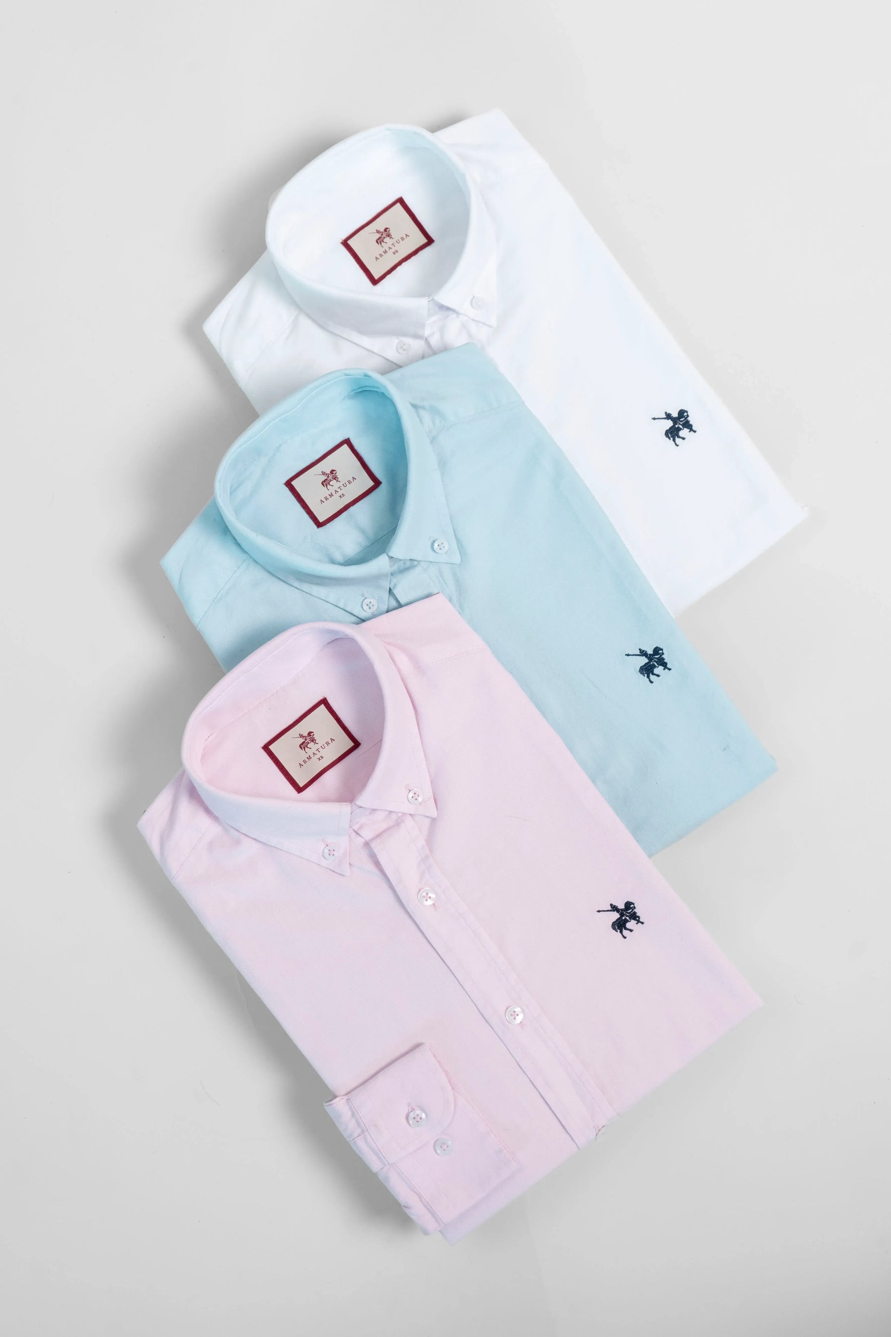 3-Pack Camisas Oxford Hombre