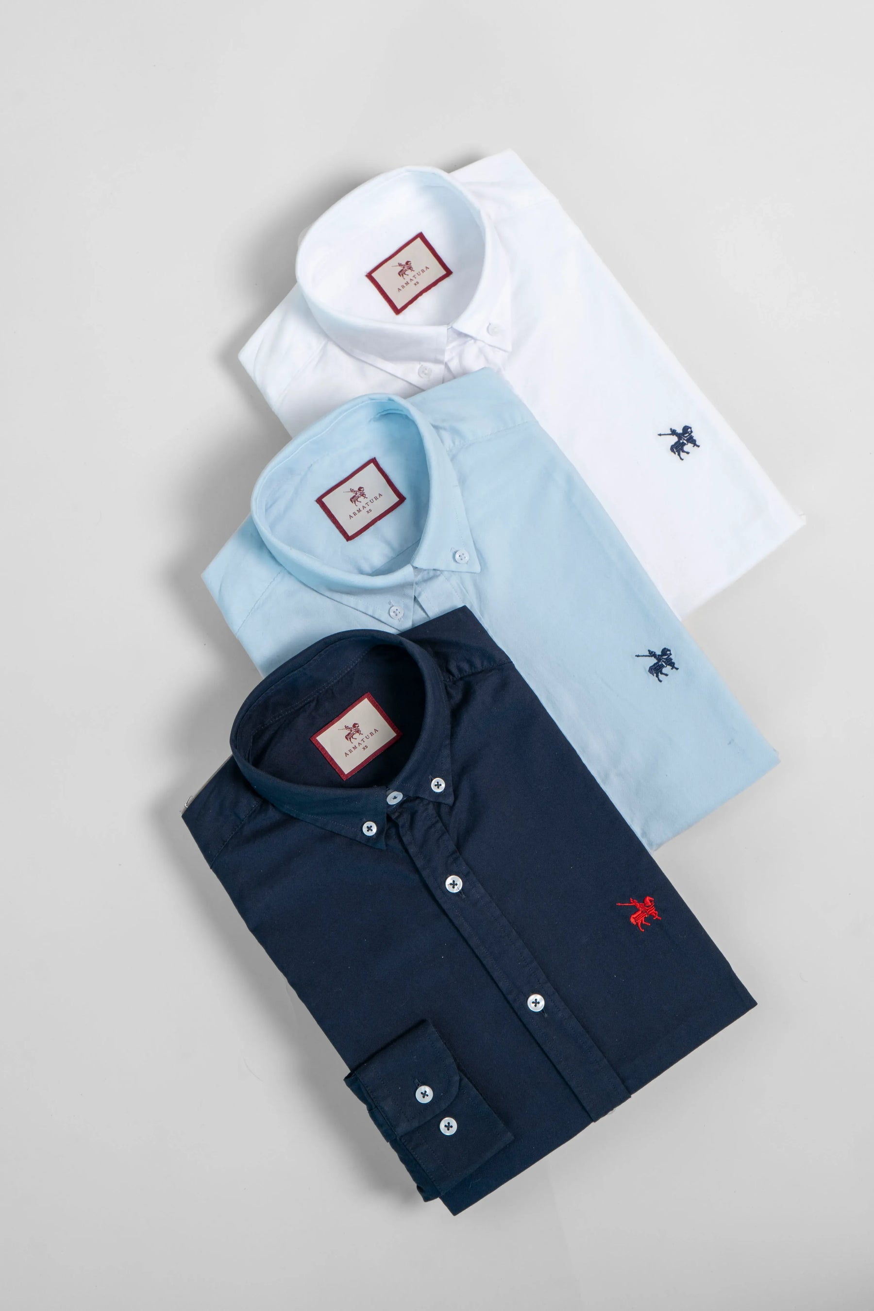3-Pack Camisas Oxford Hombre