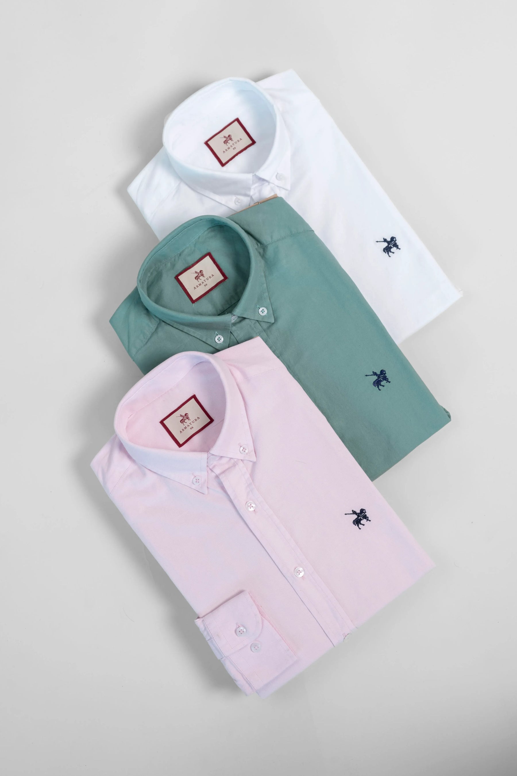 3-Pack Camisas Oxford Hombre