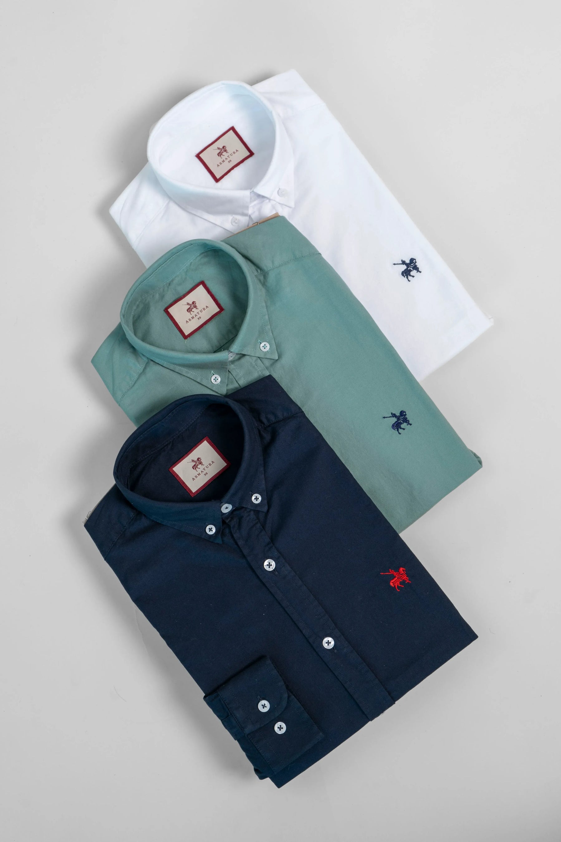 3-Pack Camisas Oxford Hombre