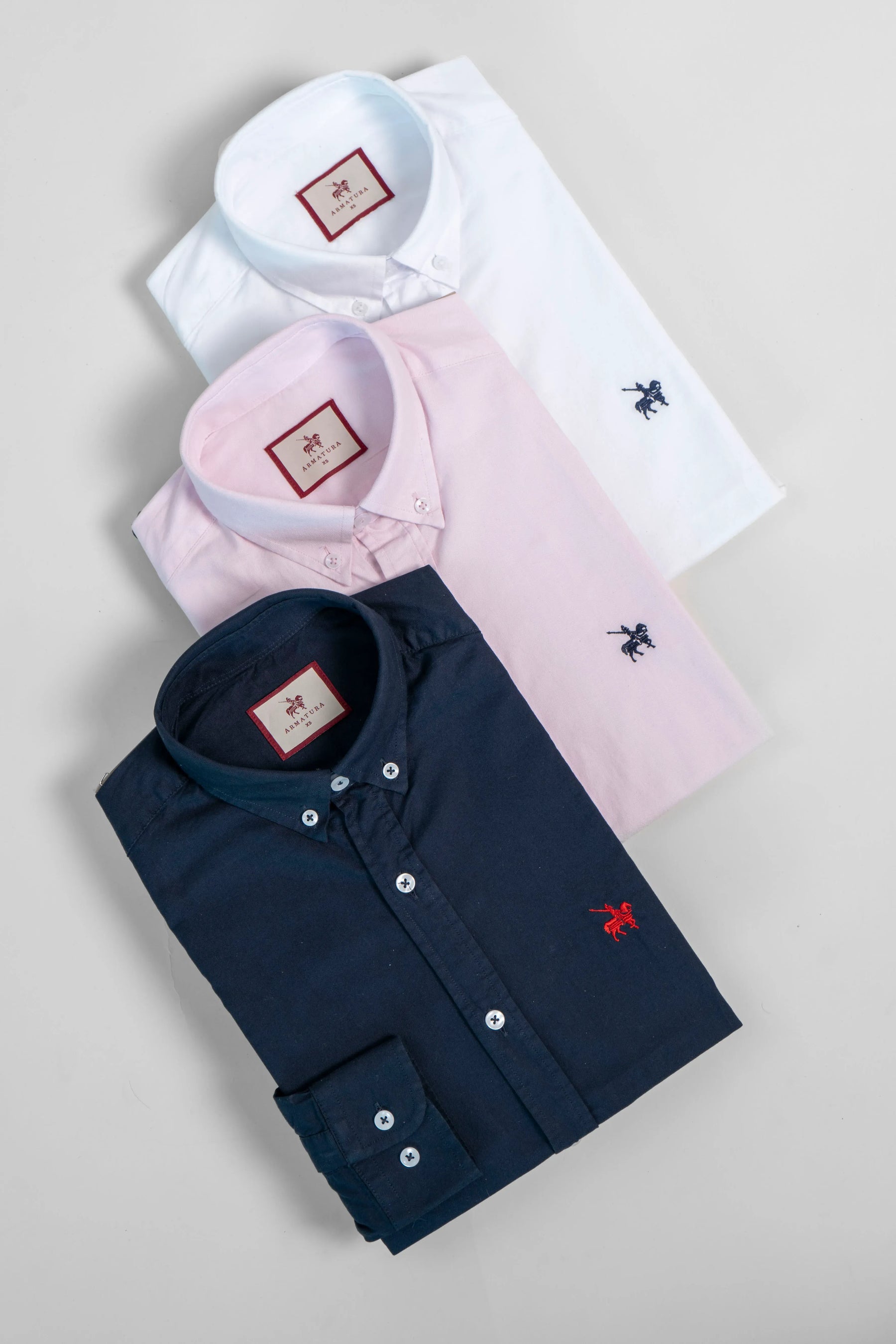 3-Pack Camisas Oxford Hombre