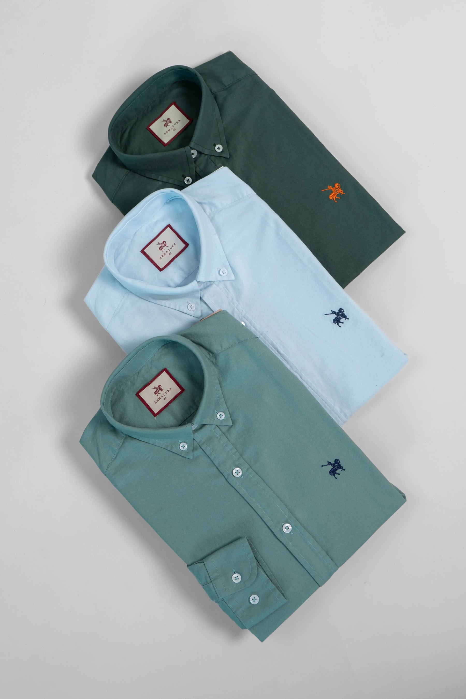 3-Pack Camisas Oxford Hombre