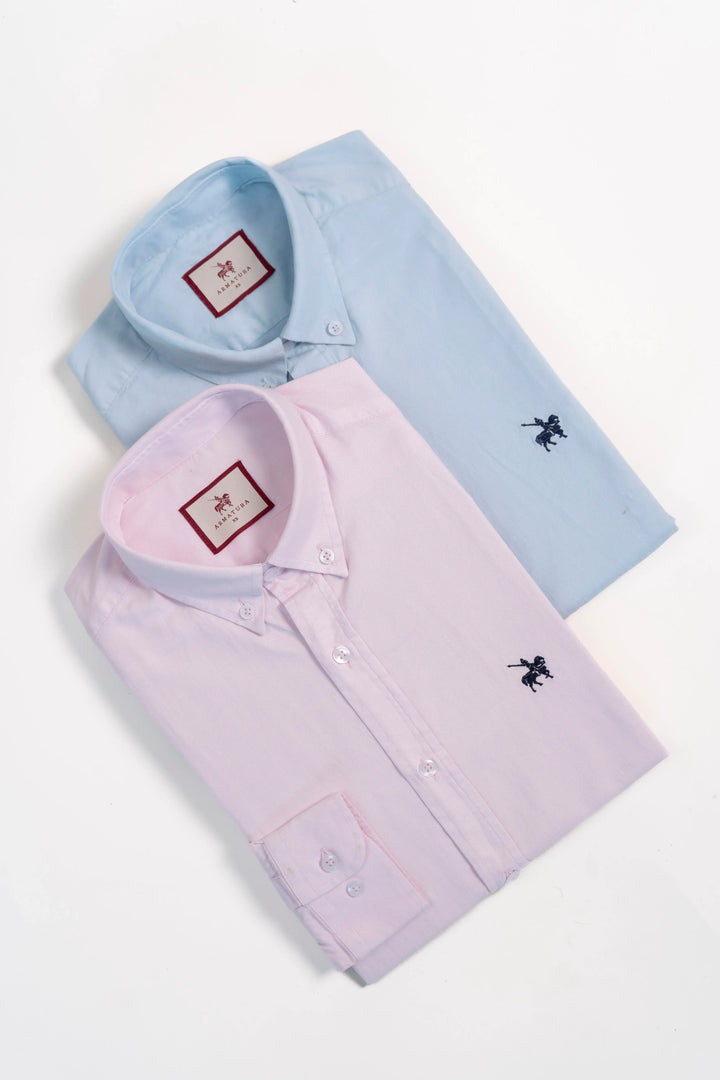 2-Pack Camisas Oxford Hombre