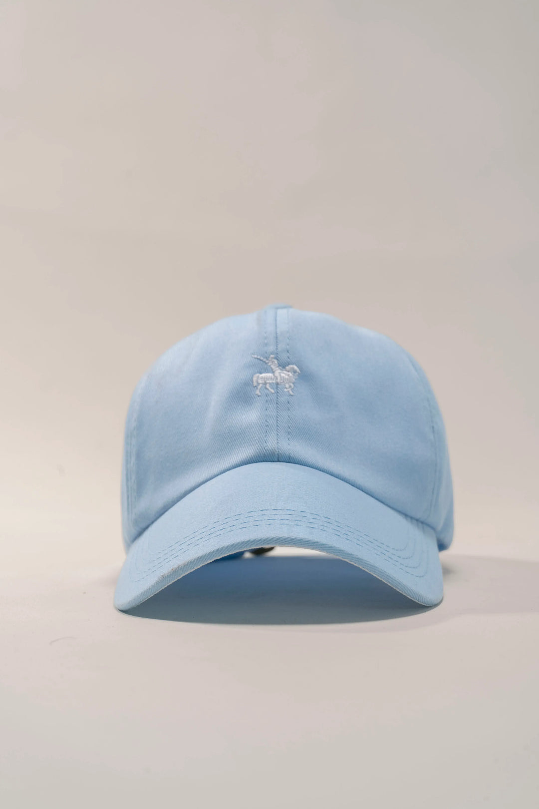 Gorra Basic Azul clara Bordado blanco