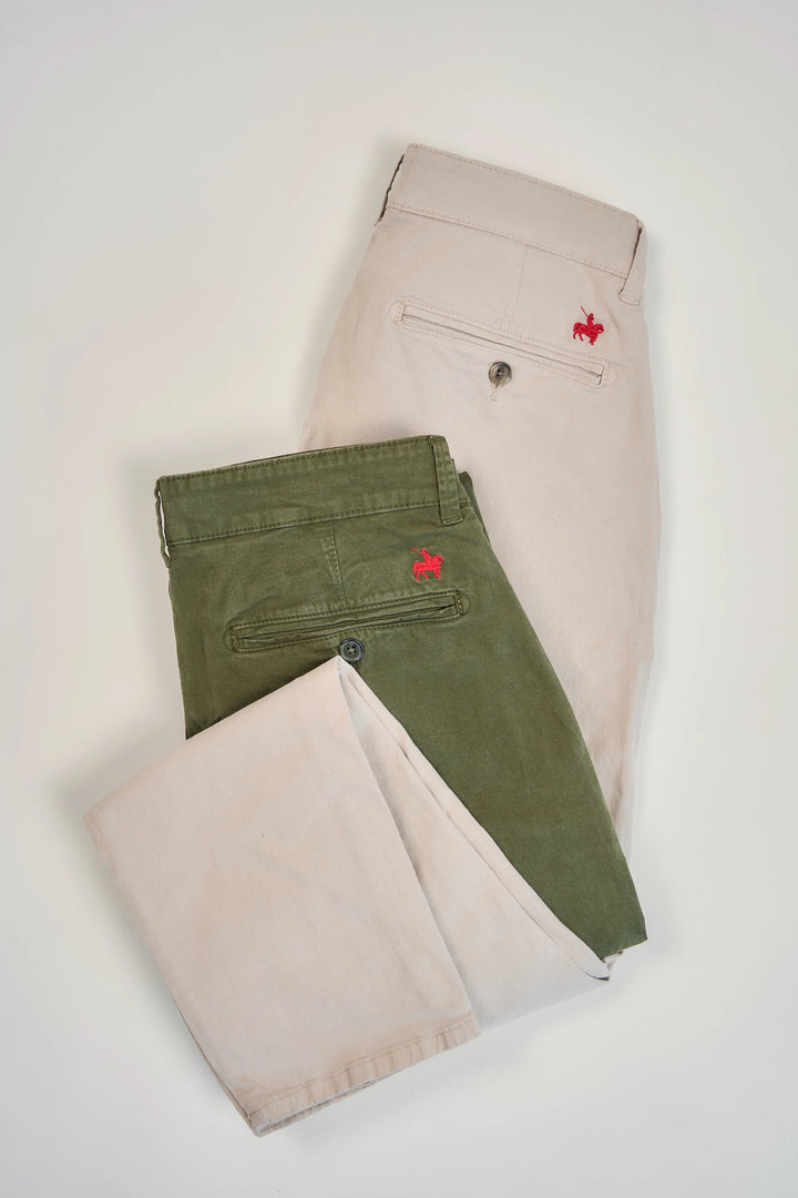 2-Pack Pantalón Chino Hombre