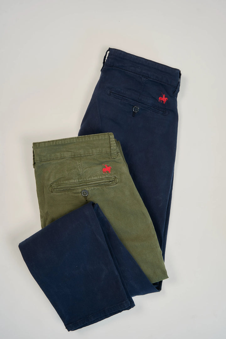 2-Pack Pantalón Chino Hombre