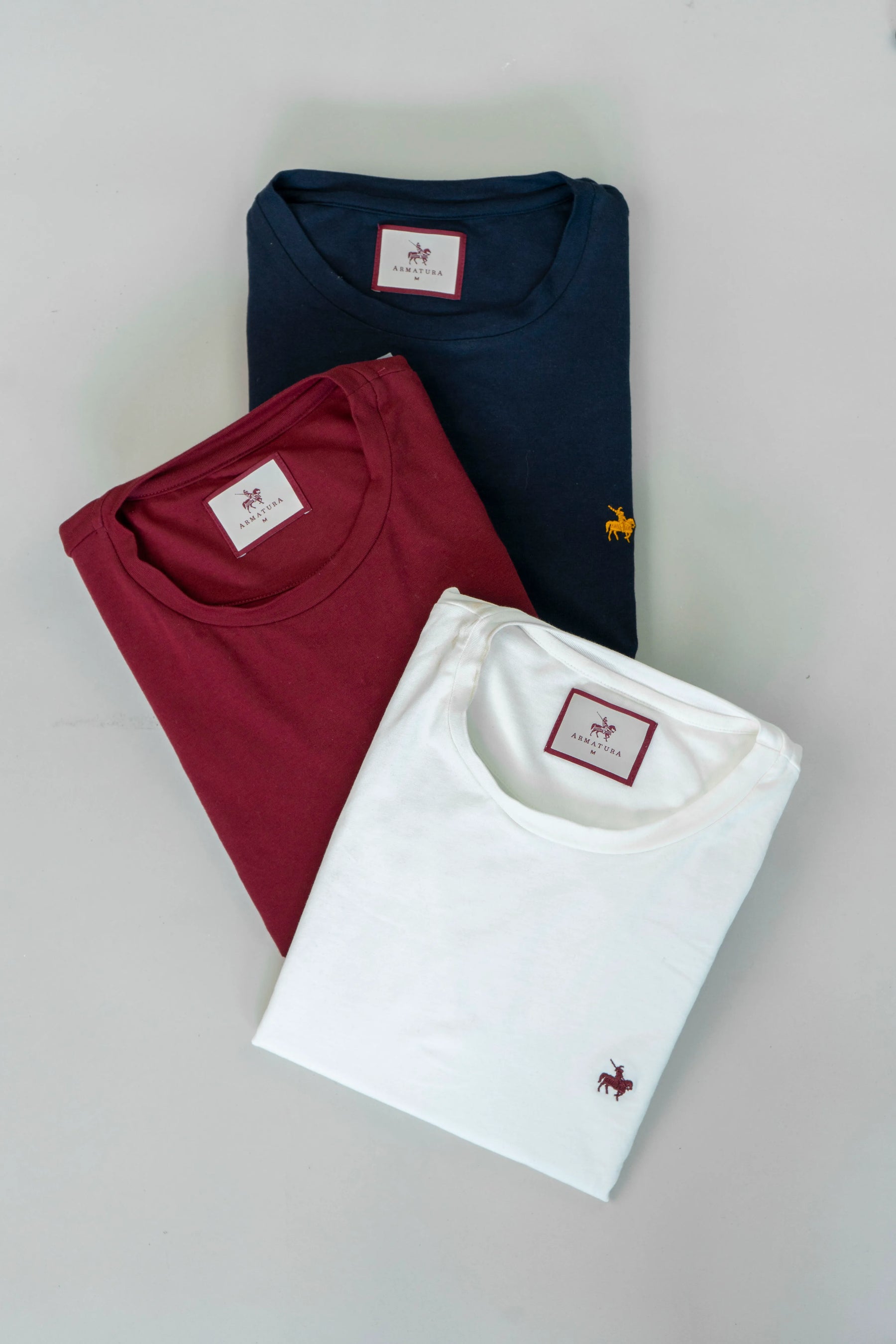 3 pack camisetas para hombre tipo soft. La base de un buen fondo de armario.