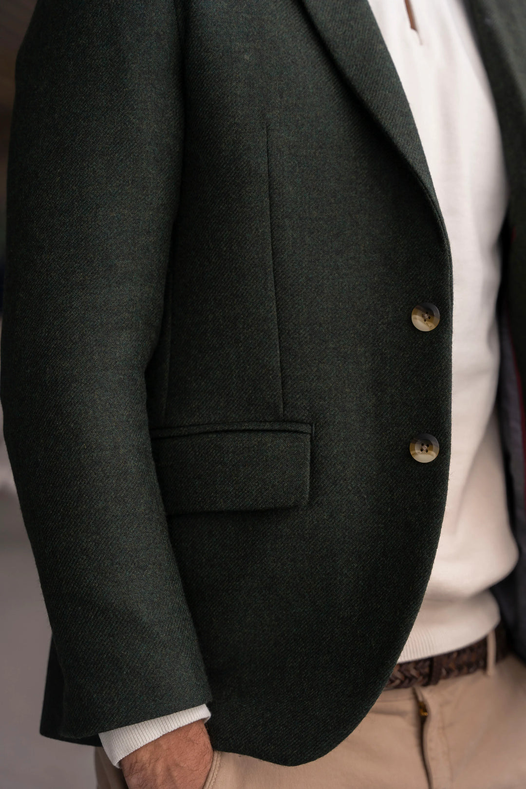 Blazer Barclay Hombre Verde