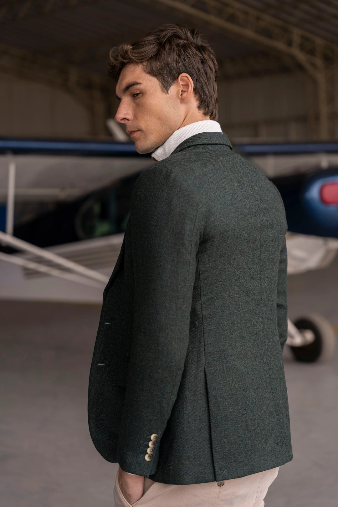 Blazer Barclay Hombre Verde