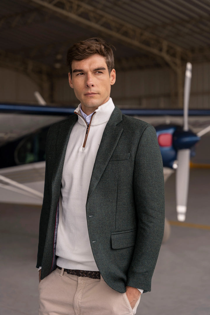 Blazer Barclay Hombre Verde