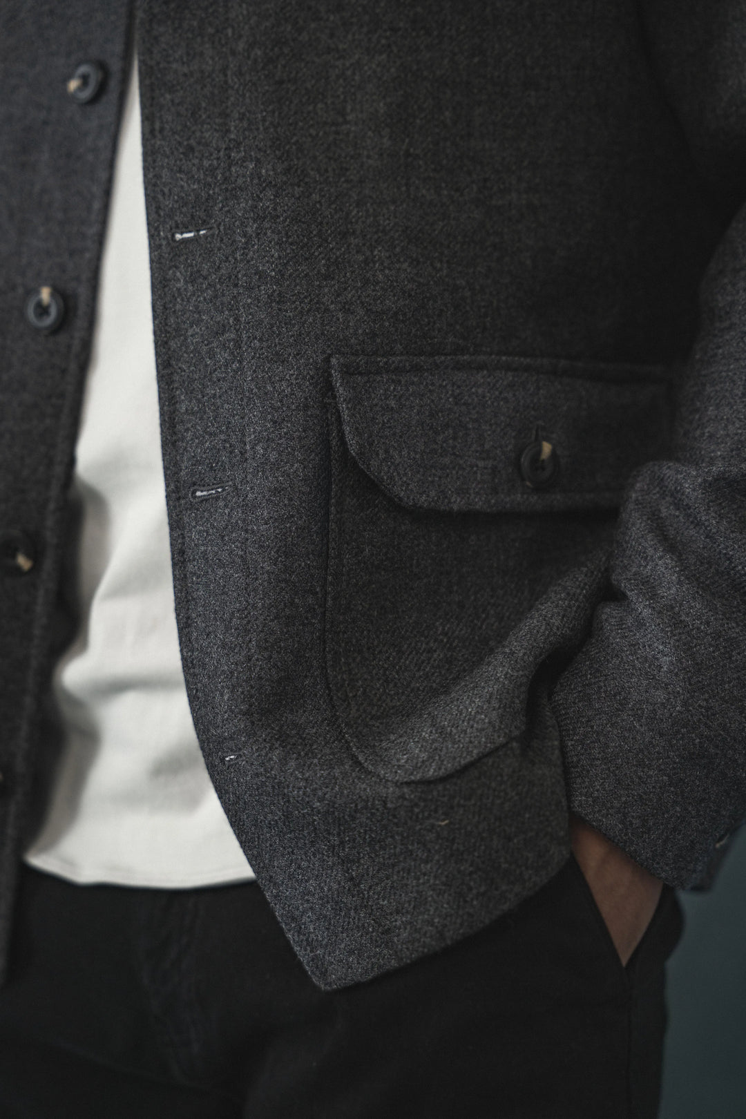 Blazer Range Hombre Gris Oscuro