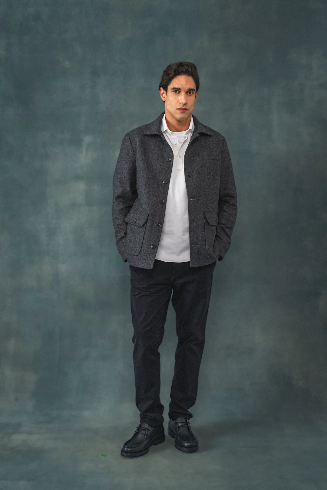 Blazer Range Hombre Gris Oscuro
