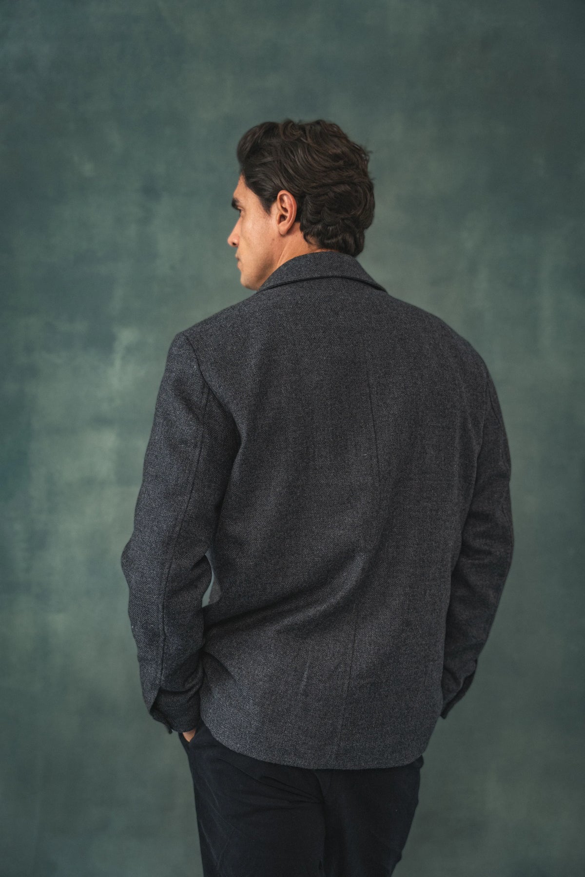 Blazer Range Hombre Gris Oscuro