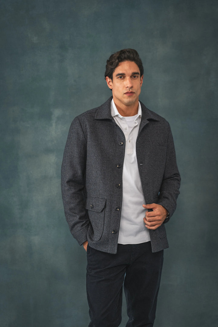Blazer Range Hombre Gris Oscuro