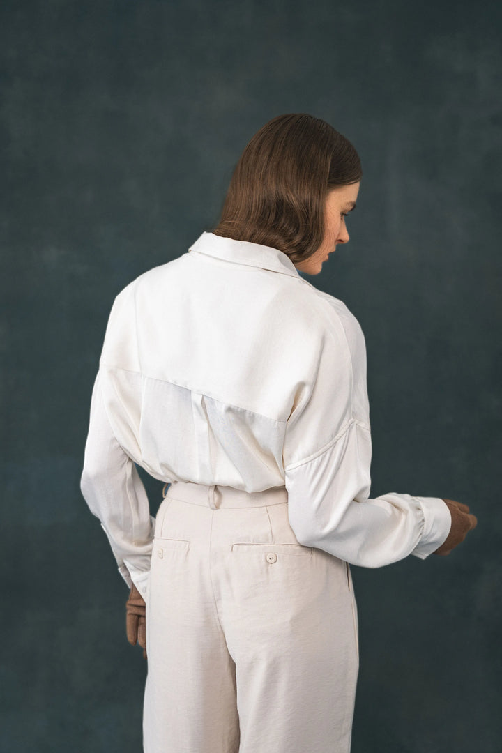 Camisa Geranio Mujer Marfil