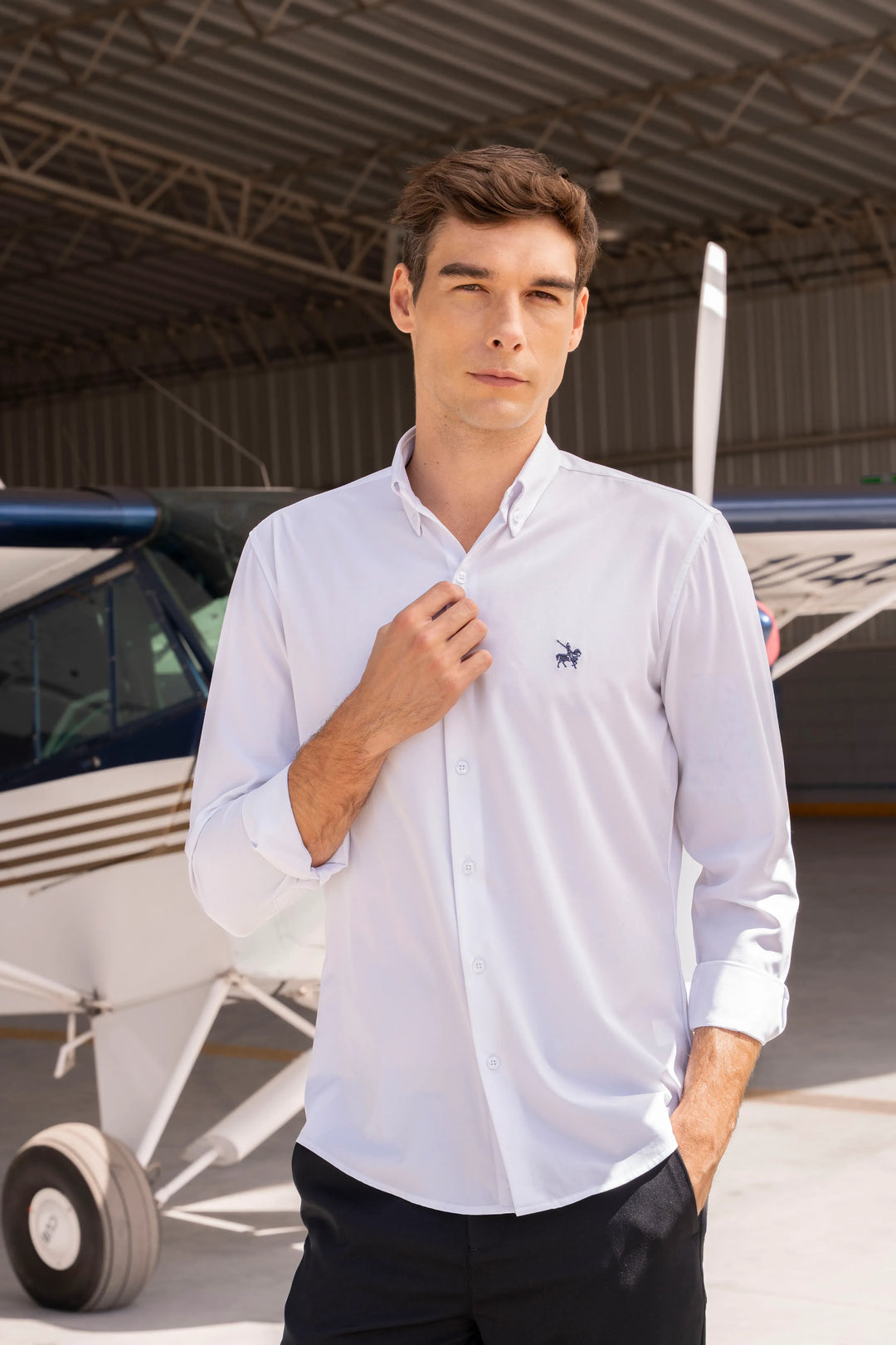 Camisa Motion Hombre Blanco