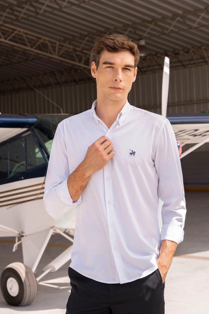 Camisa Motion Hombre Blanco