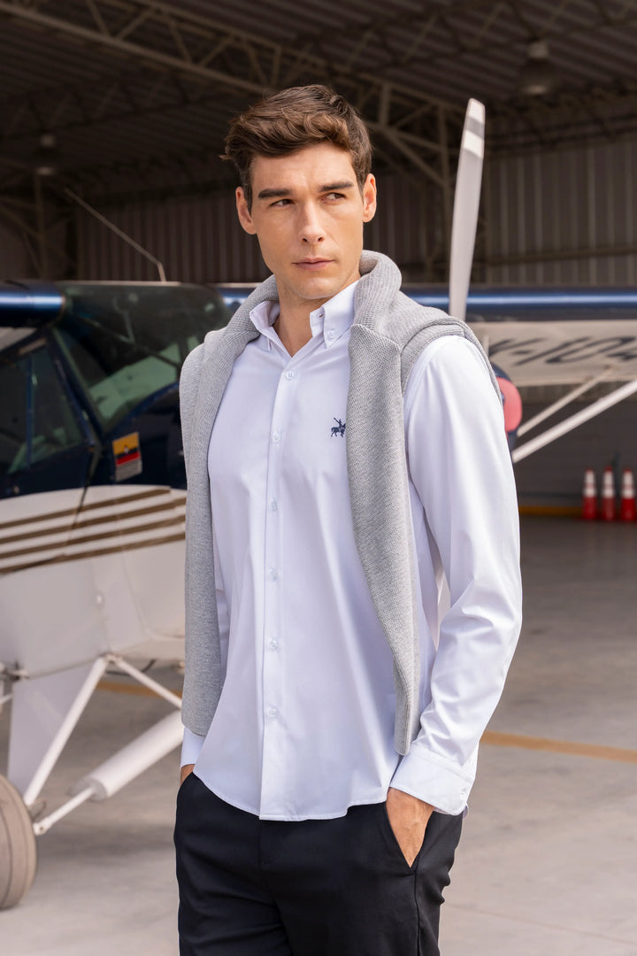 Camisa Motion Hombre Blanco