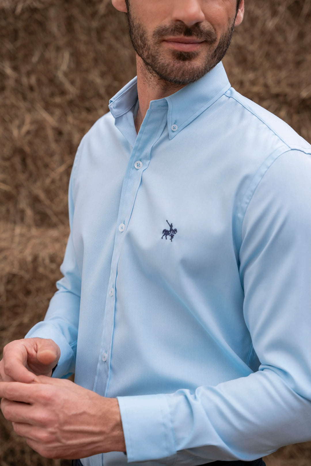 Camisa No Iron Hombre Agua