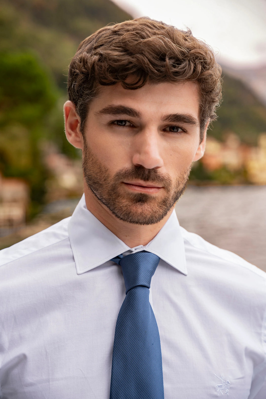 Camisa Business Stretch Hombre Blanco