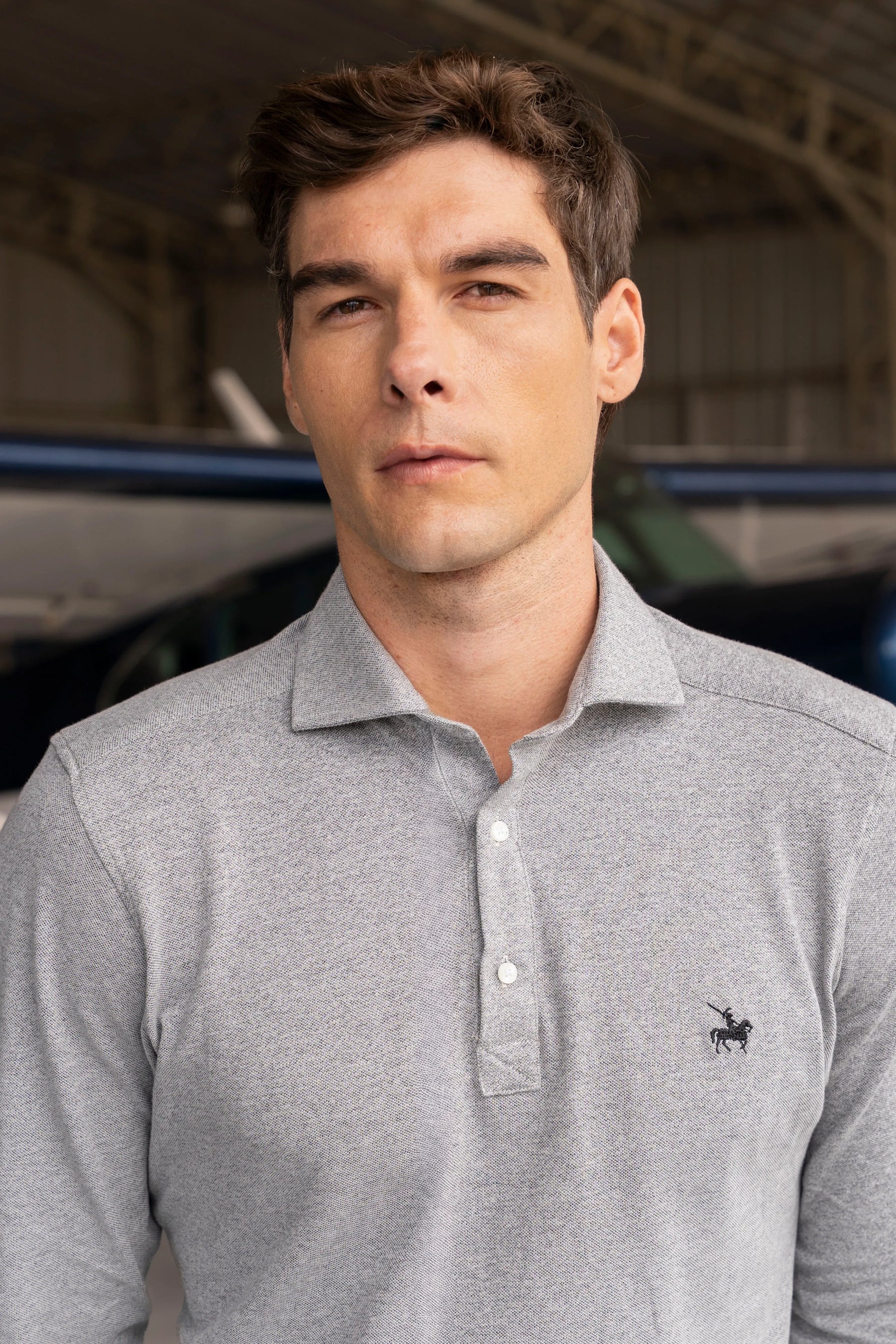 Camisa Marrakech Hombre Gris