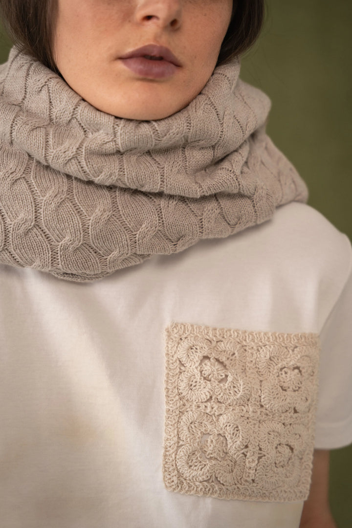 Camiseta Embroidery Mujer Blanca