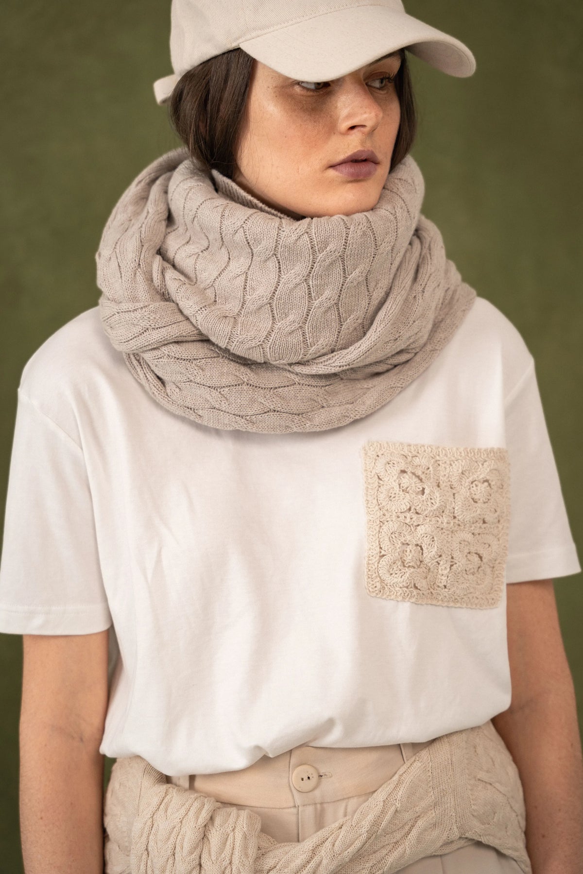 Camiseta Embroidery Mujer Blanca