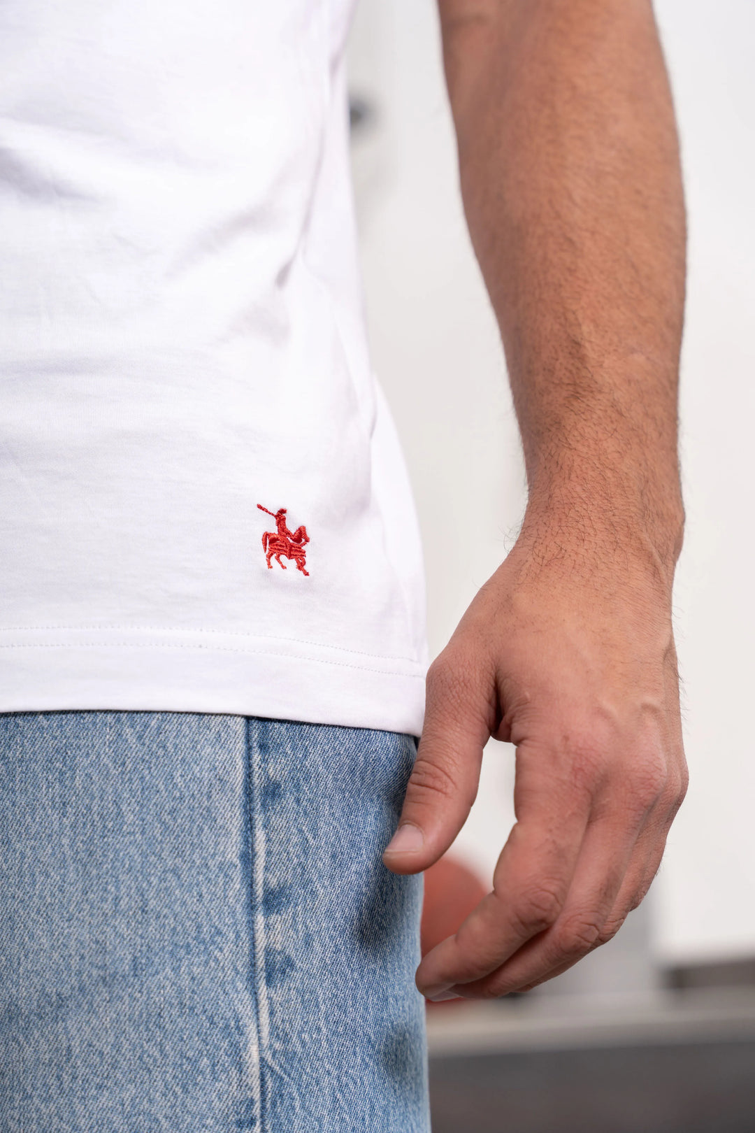 Camiseta Premium Hombre Blanco