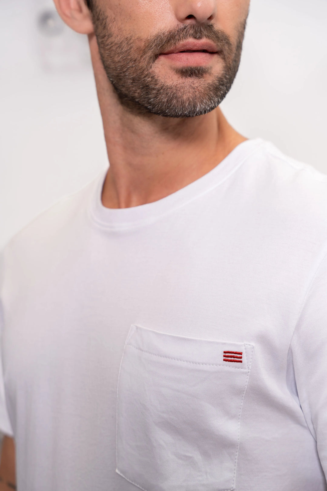 Camiseta Premium Hombre Blanco