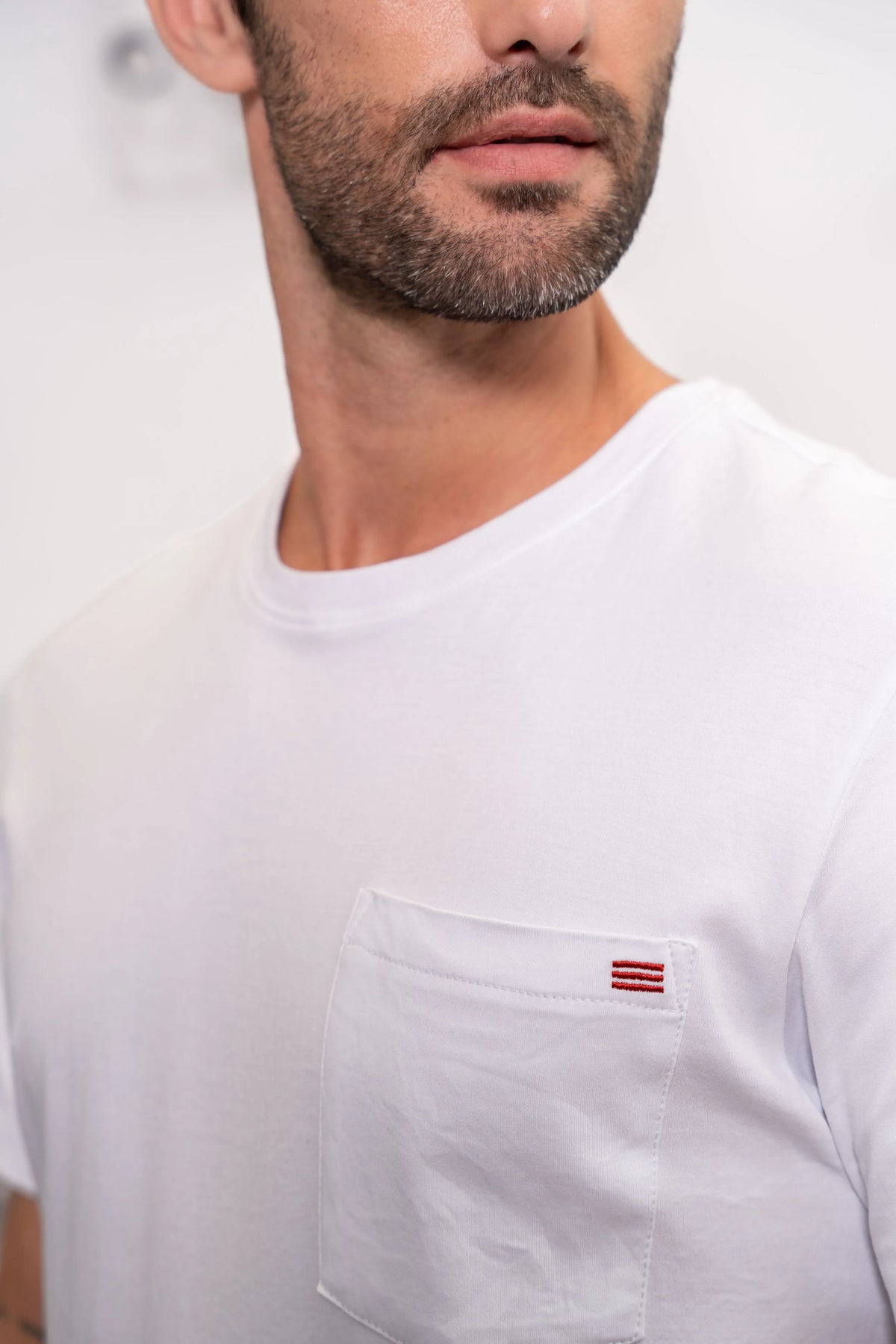 Camiseta Premium Hombre Blanco
