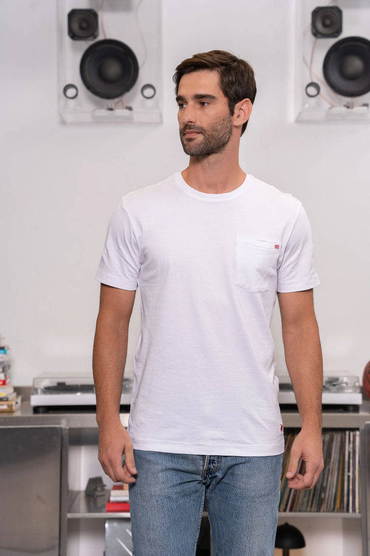 Camiseta Premium Hombre Blanco