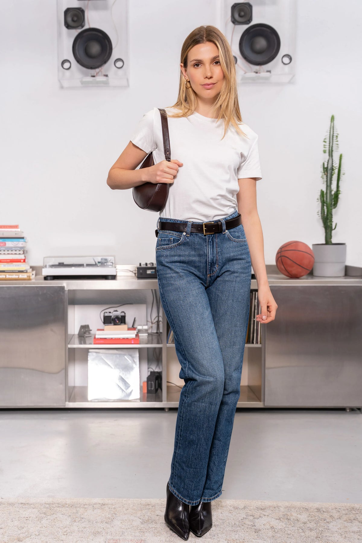 Camiseta Essential Marfil