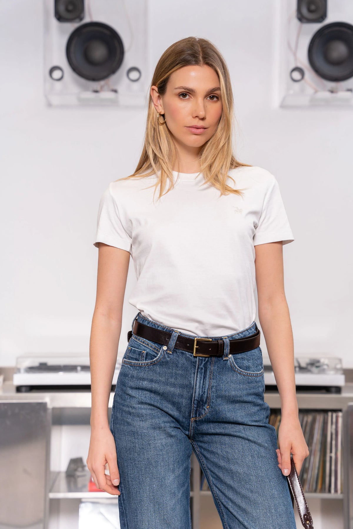 Camiseta Essential Marfil