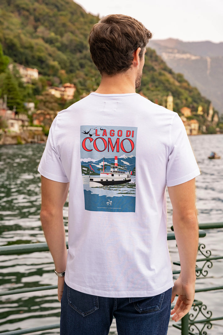 Camiseta Lago di Como Hombre