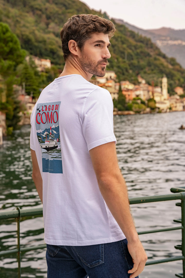 Camiseta Lago di Como Hombre