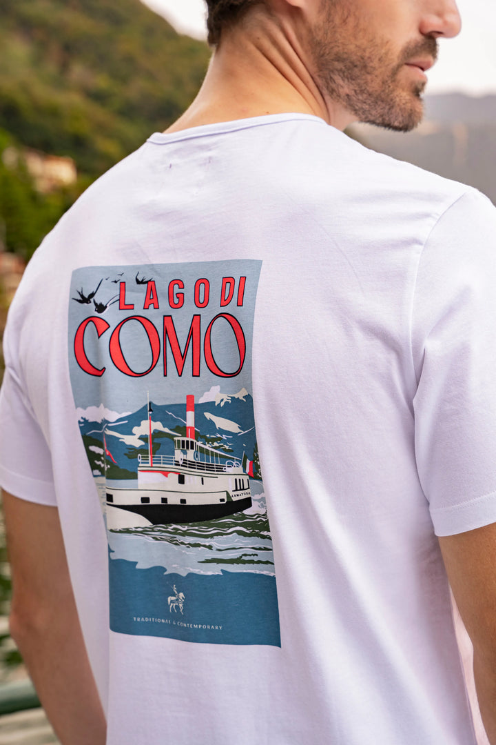 Camiseta Lago di Como Hombre