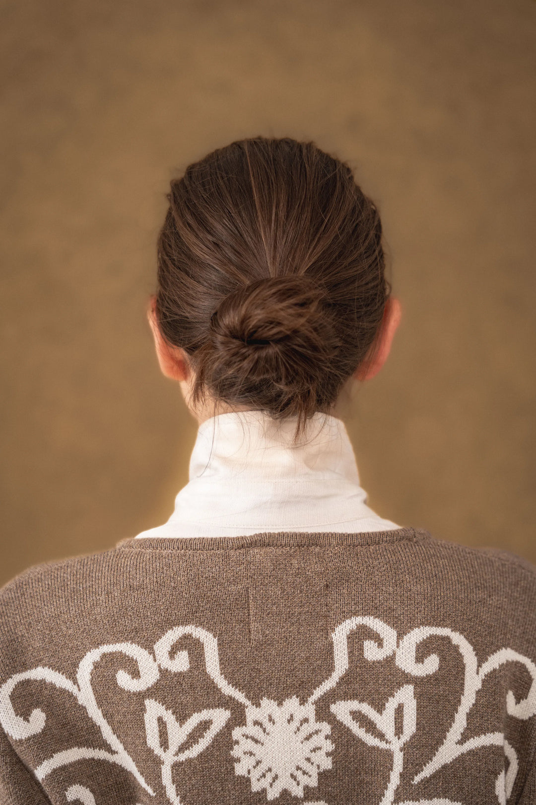 Cardigan Celine Mujer Cafe