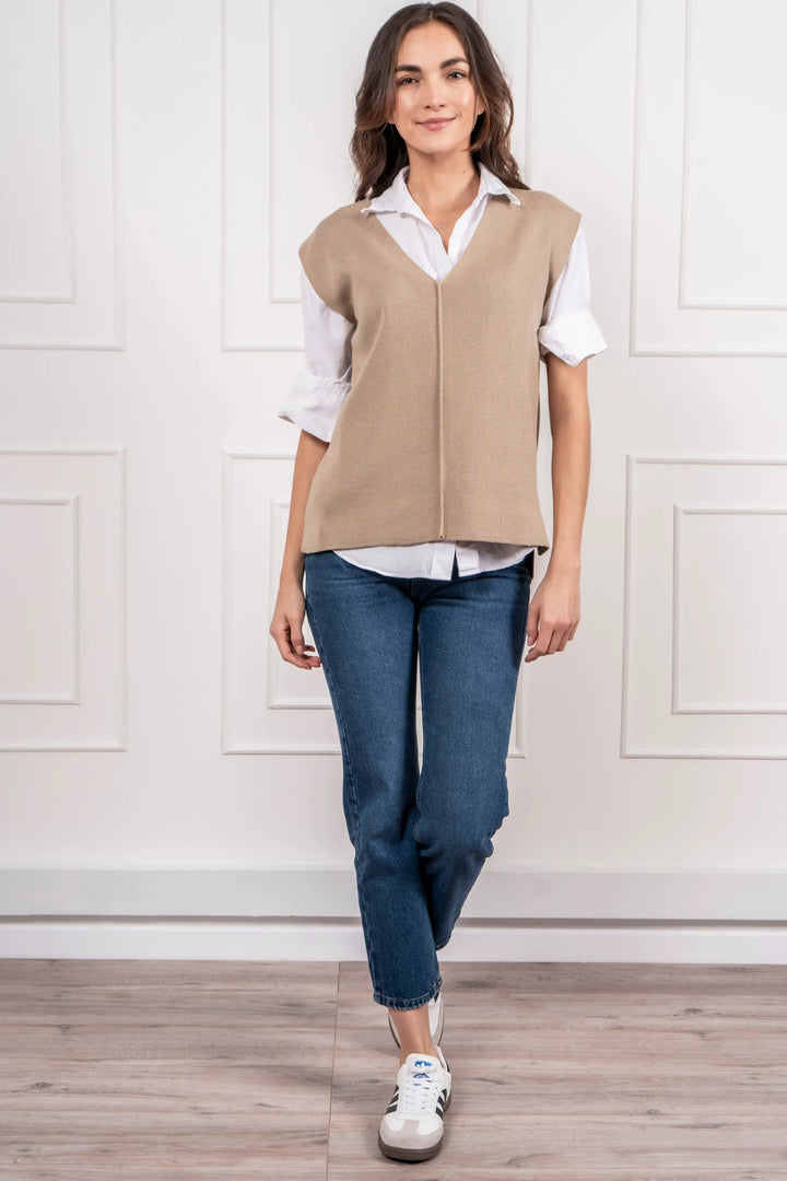 Chaleco Mujer Sweater Vest Arena