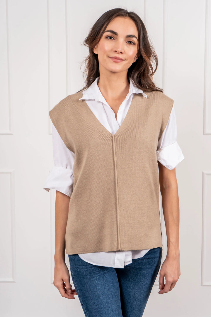 Chaleco Mujer Sweater Vest Arena