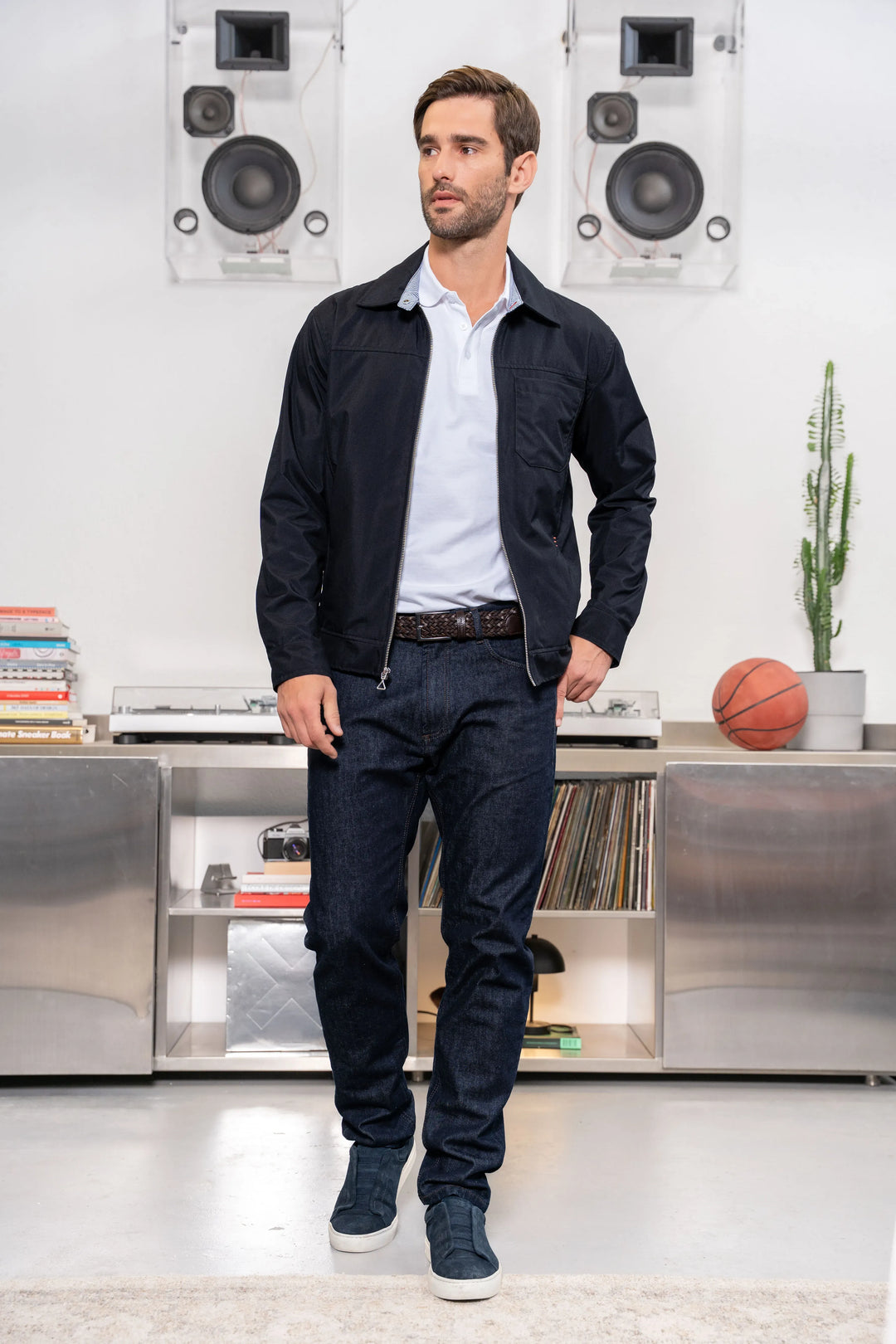 Chaqueta Airmode Hombre Azul Oscuro