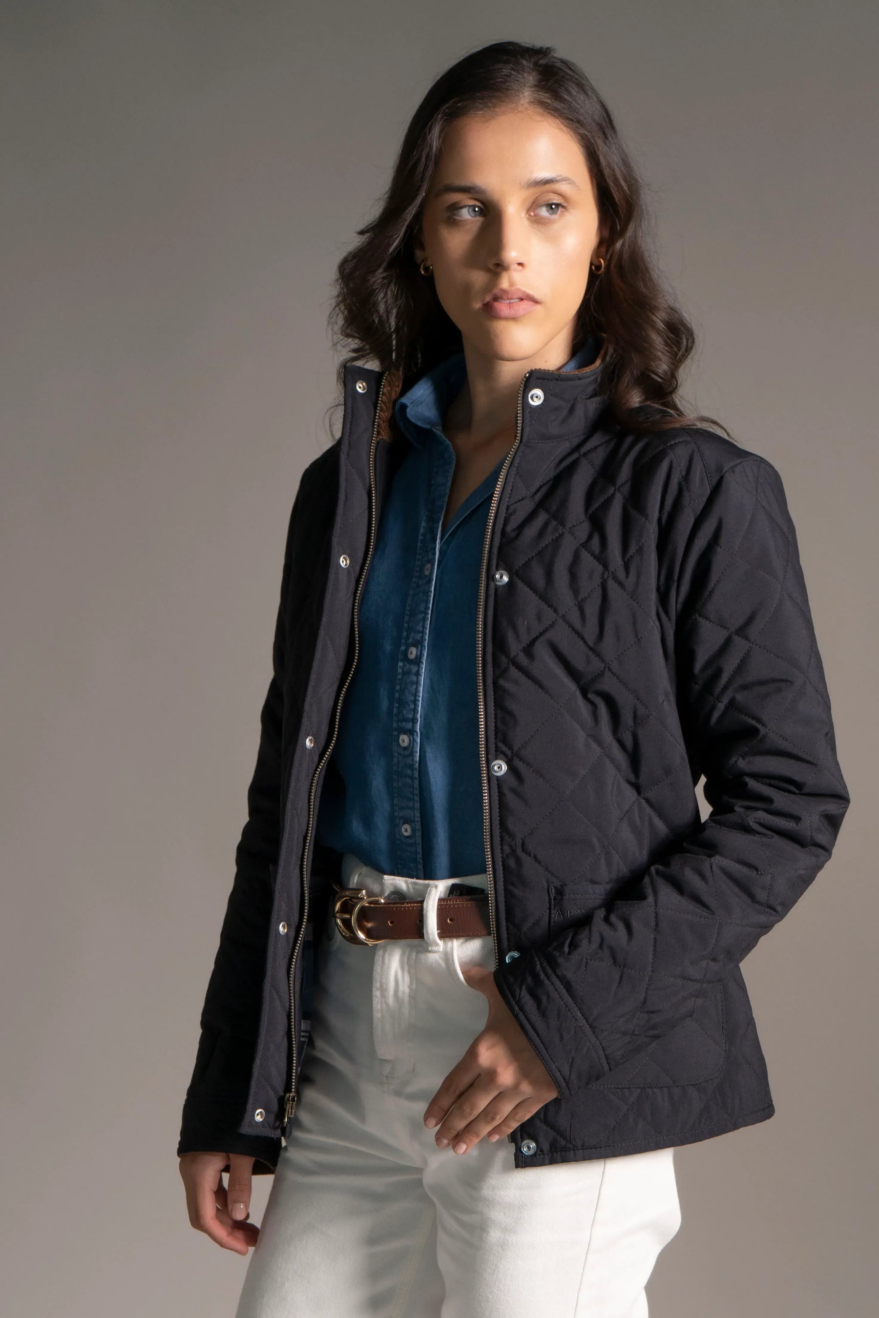 Chaqueta Berkeley Mujer Azul Oscuro