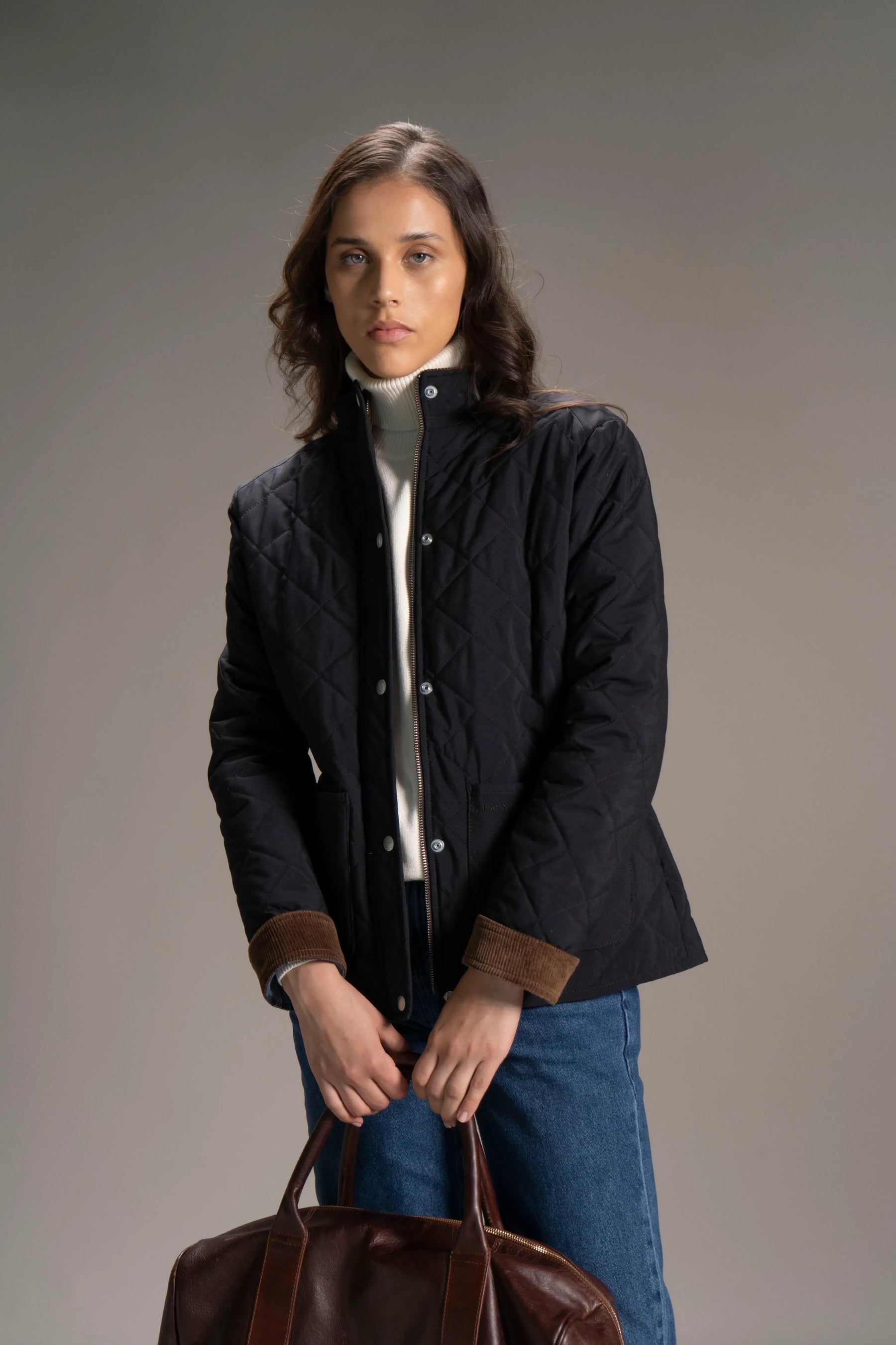 Chaqueta Berkeley Mujer Azul Oscuro