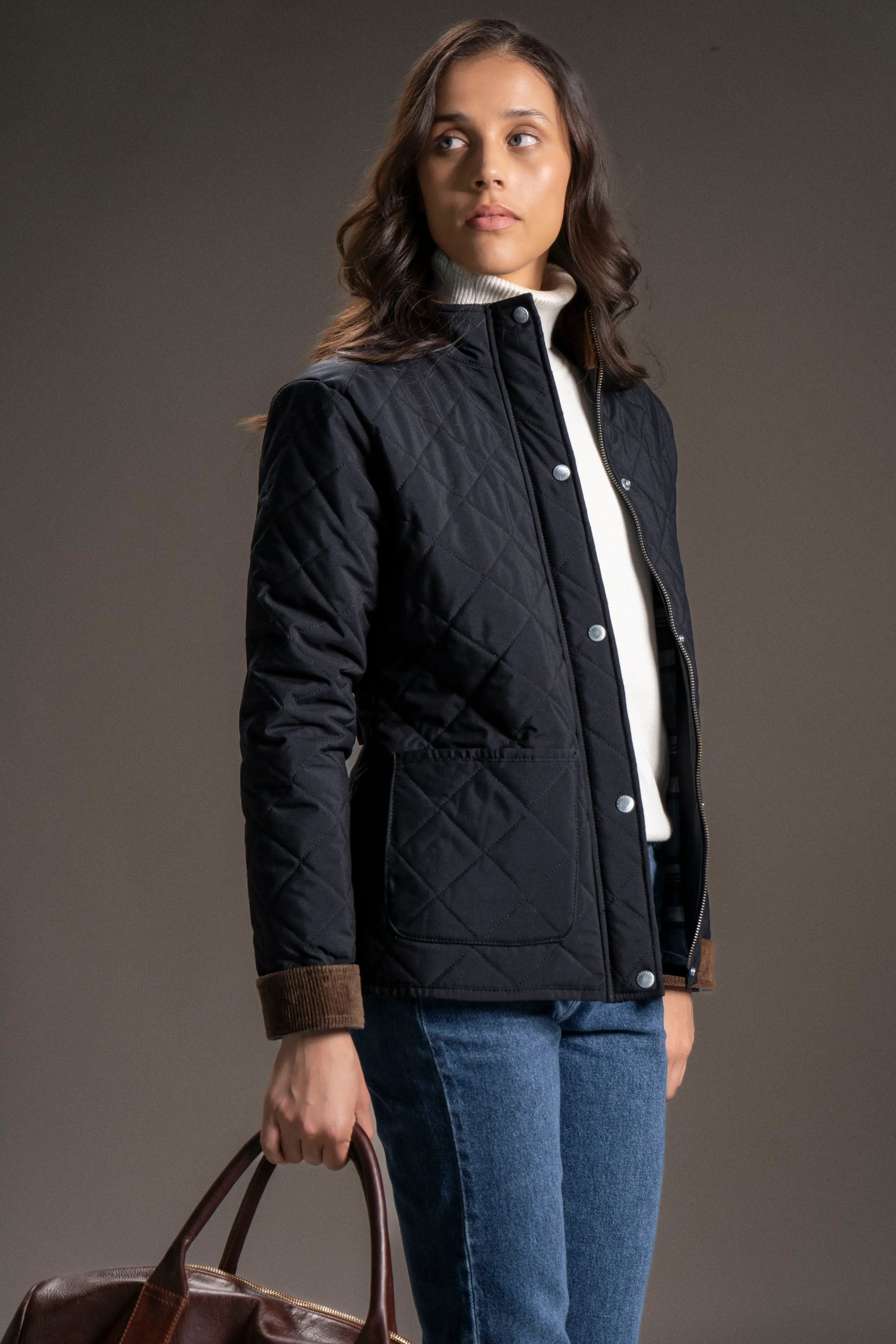 Chaqueta Berkeley Mujer Azul Oscuro