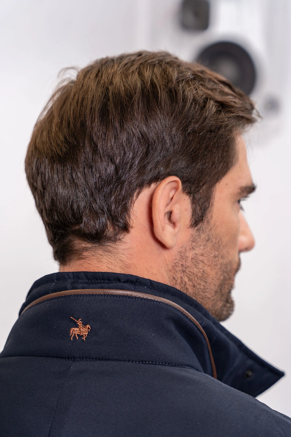 Chaqueta Britanica Hombre Azul Oscuro