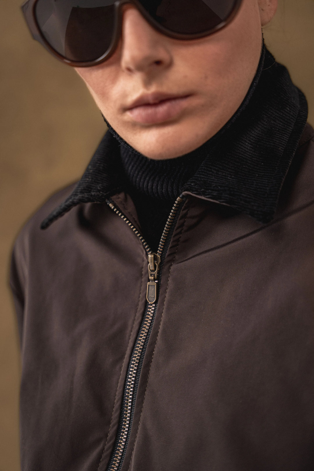 Chaqueta Parka Mujer Cafe