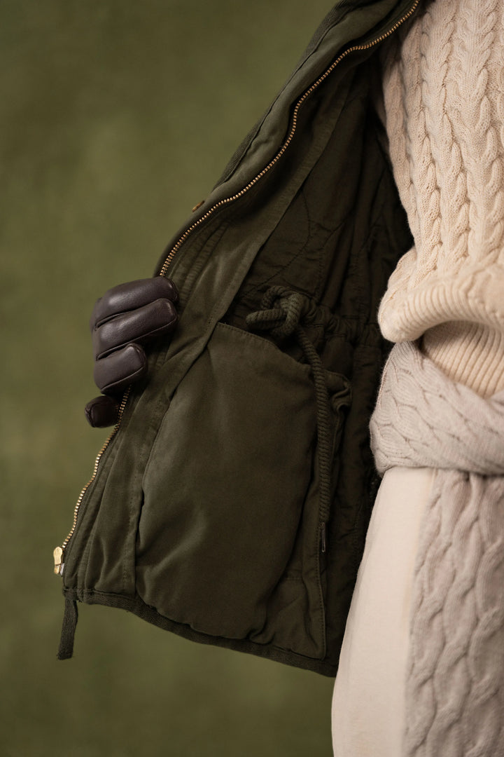 Chaqueta Aurora Verde Militar