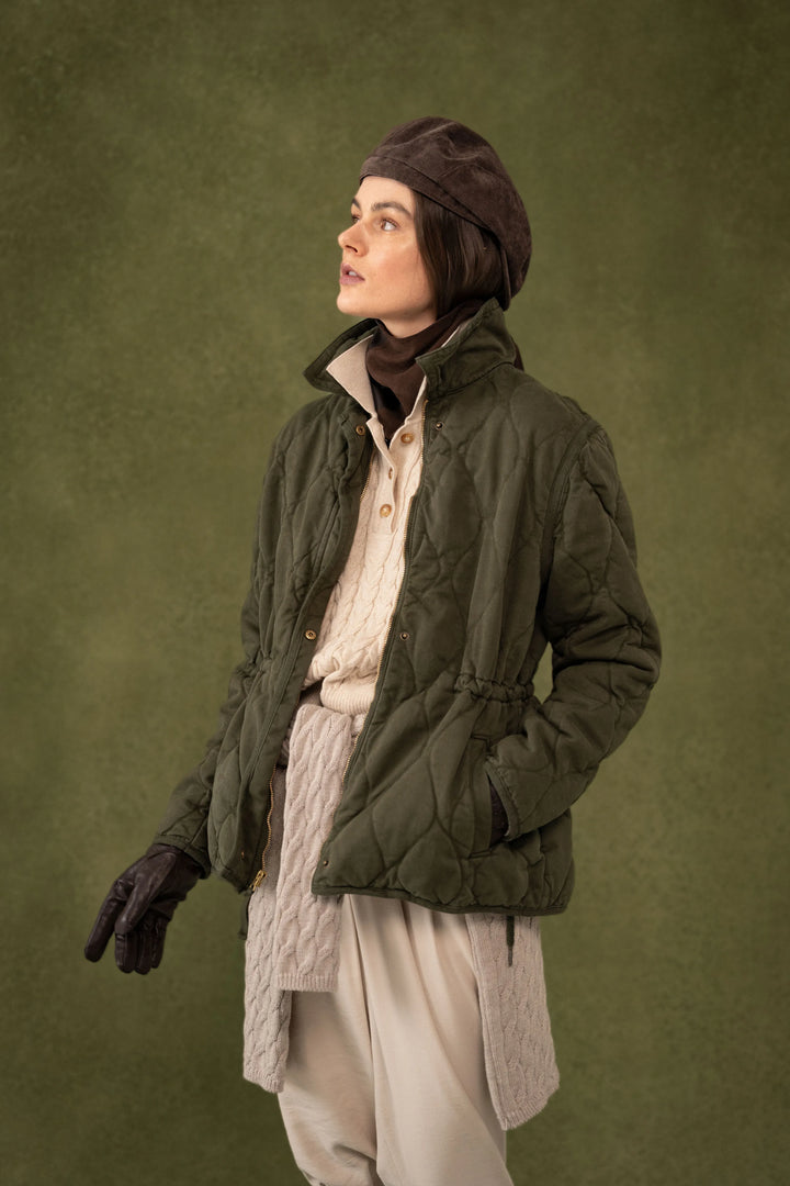 Chaqueta Aurora Verde Militar